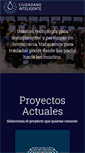 Mobile Screenshot of ciudadanointeligente.org